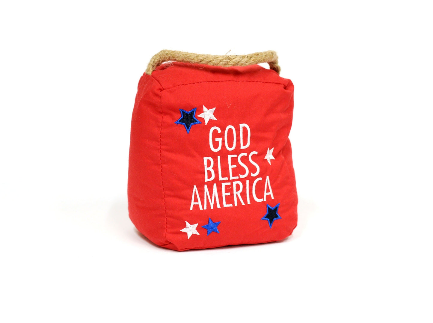 God Bless America Doorstop