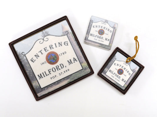 Entering Milford Ceramic Pieces