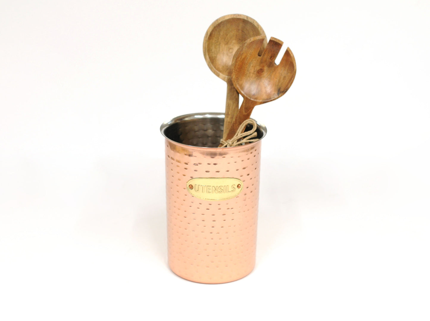 Copper Utensil Canister