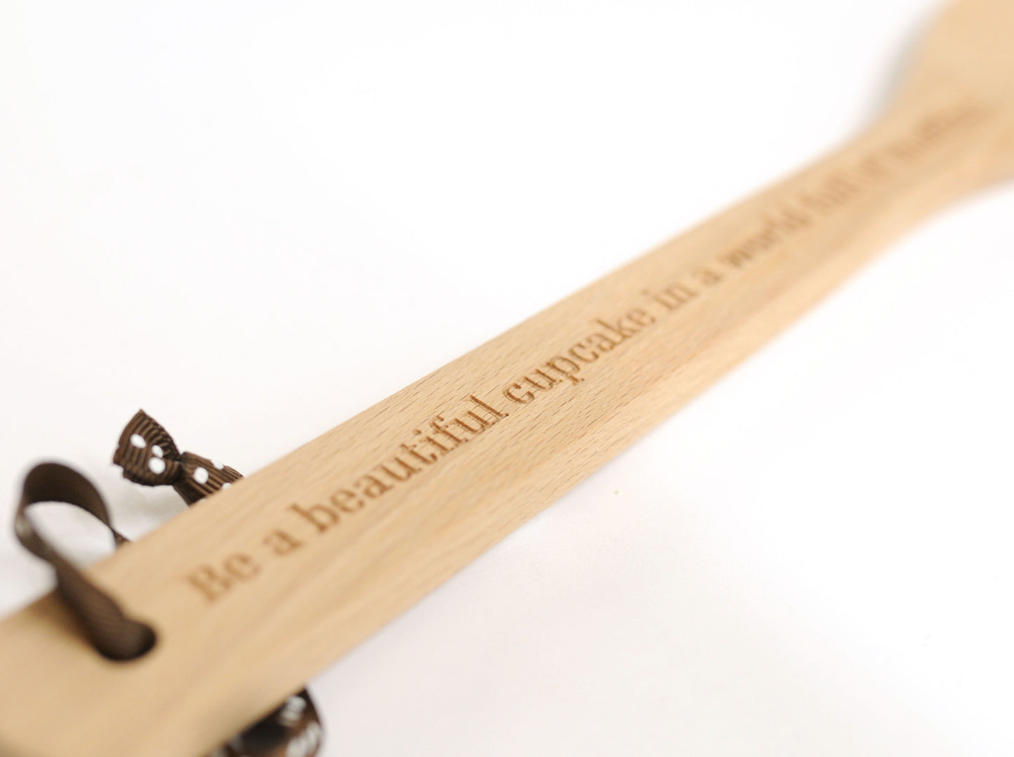 Be a Cupcake Wooden Spoon