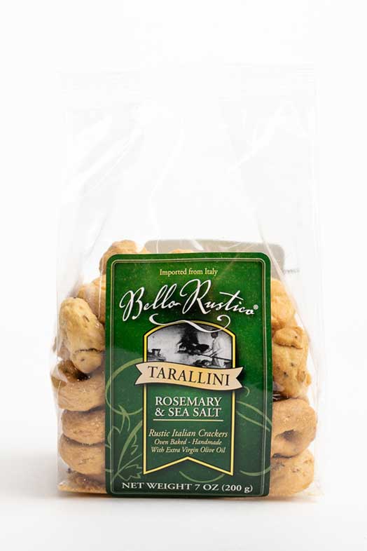 Bello Rustico Tarallini - Rosemary & Sea Salt