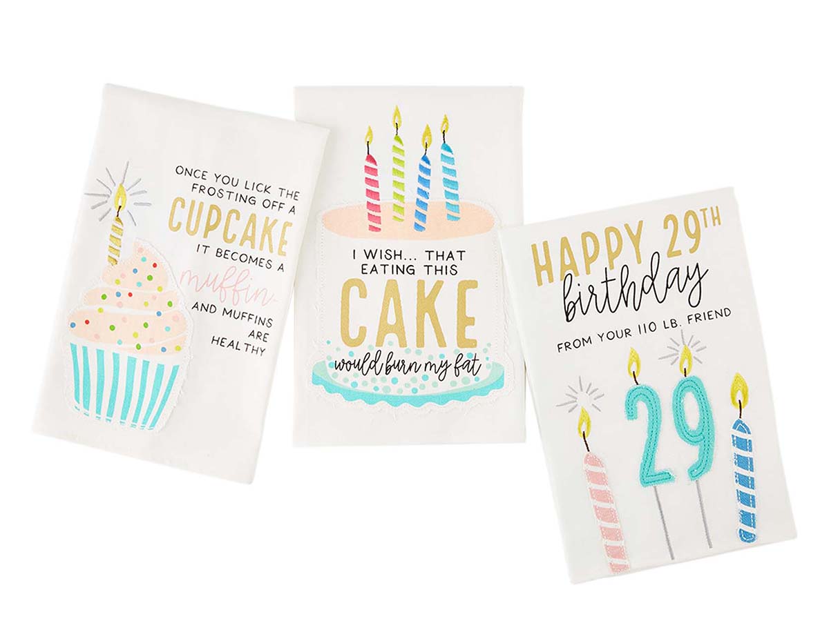 Birthday Tea Towels