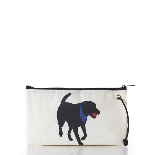 Black Lab Wristlet
