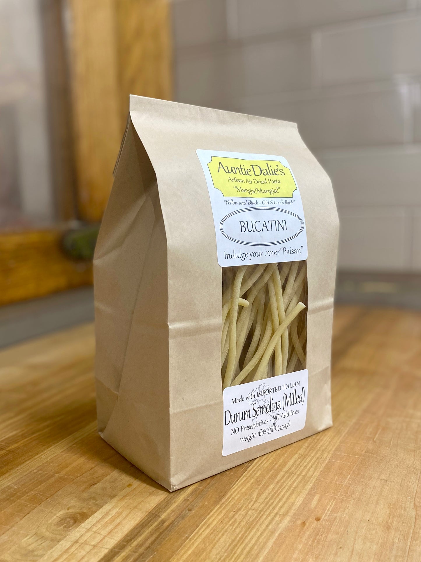 Auntie Dalie's Bucatini