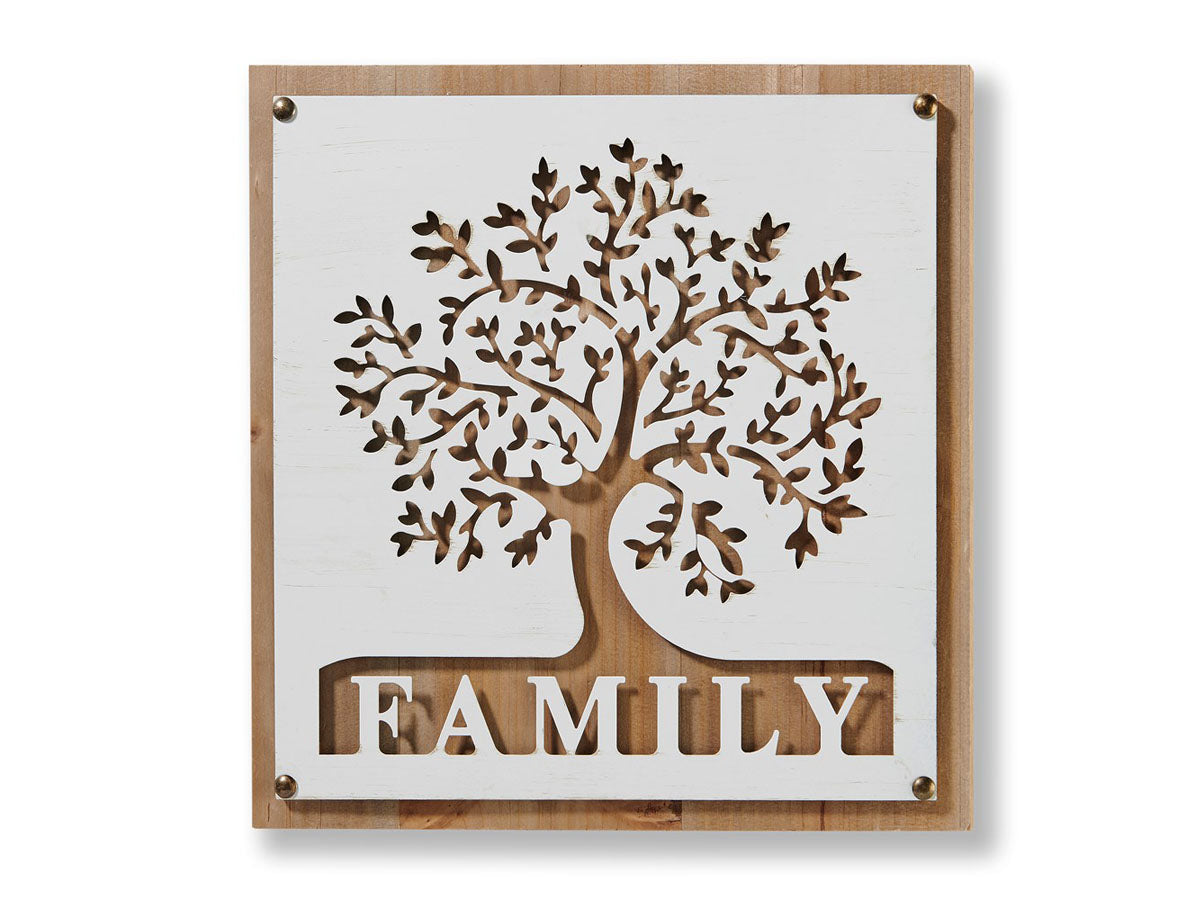 Family Tree Laser Cut Sign