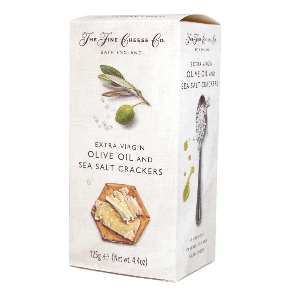 The Fine Cheese Co Crackers - EVOO and Sea Salt