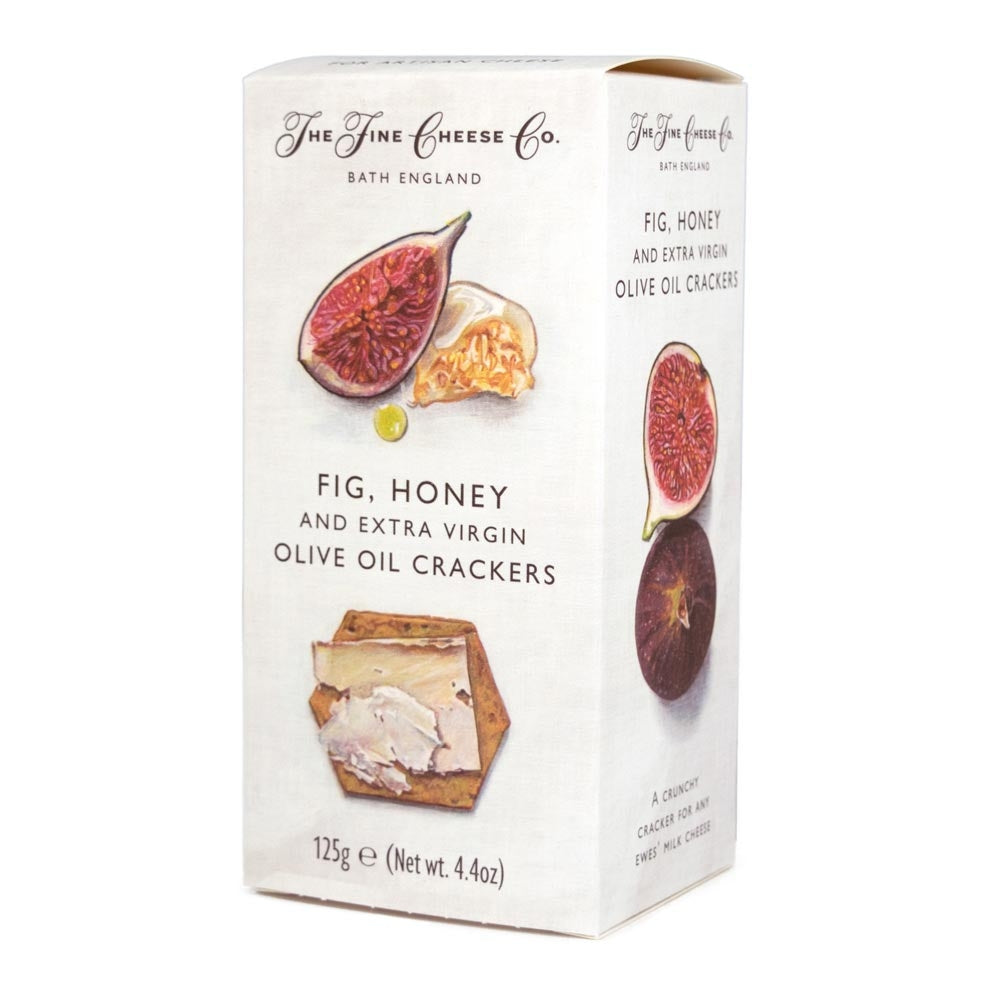 The Fine Cheese Co Crackers - Fig, Honey, and EVOO