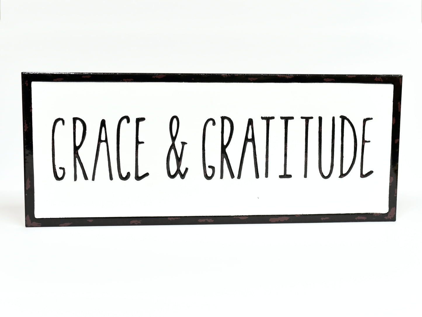 Grace and Gratitude Wall Sign