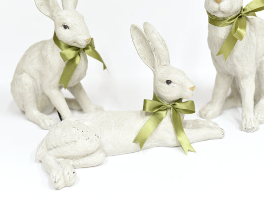 Gray Rabbit Statues