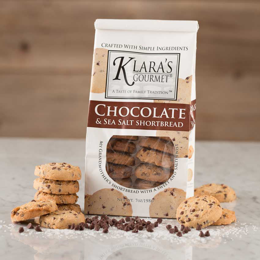 Klara's Shortbread - Chocolate and Sea Salt