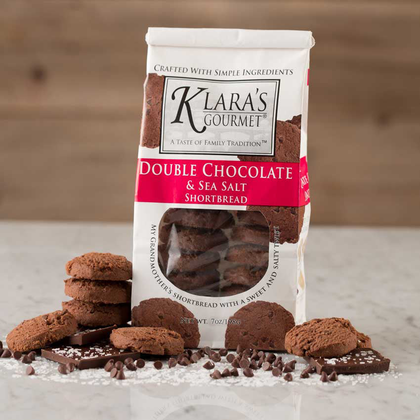 Klara's Shortbread - Double Chocolate & Sea Salt