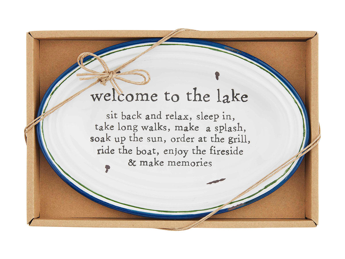 Oval Lake Platter