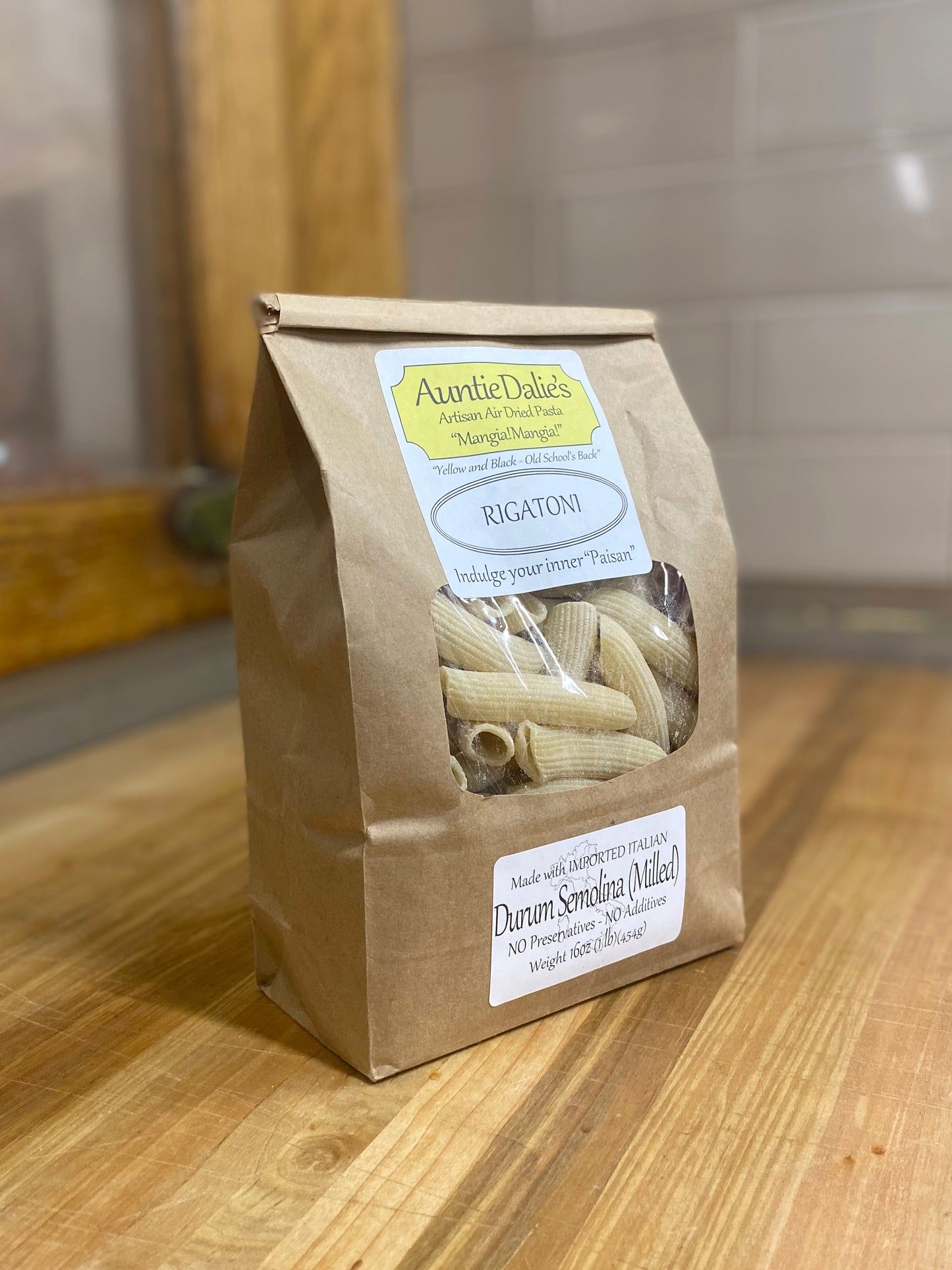 Auntie Dalie's Rigatoni