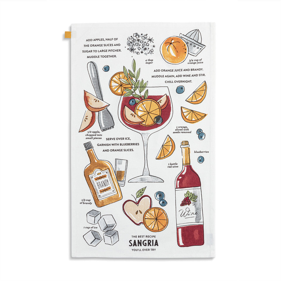 Sangria Tea Towel