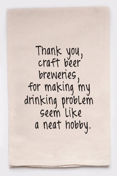 Craft Beer Kitchen Towel