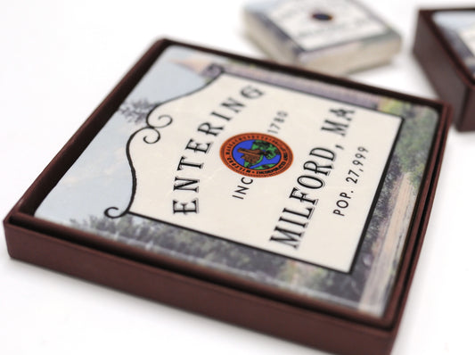 Entering Milford Ceramic Pieces