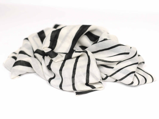 Black & White Striped