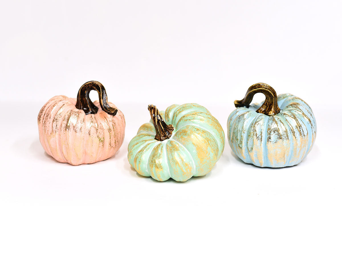Gold Brushed Pumpkins
