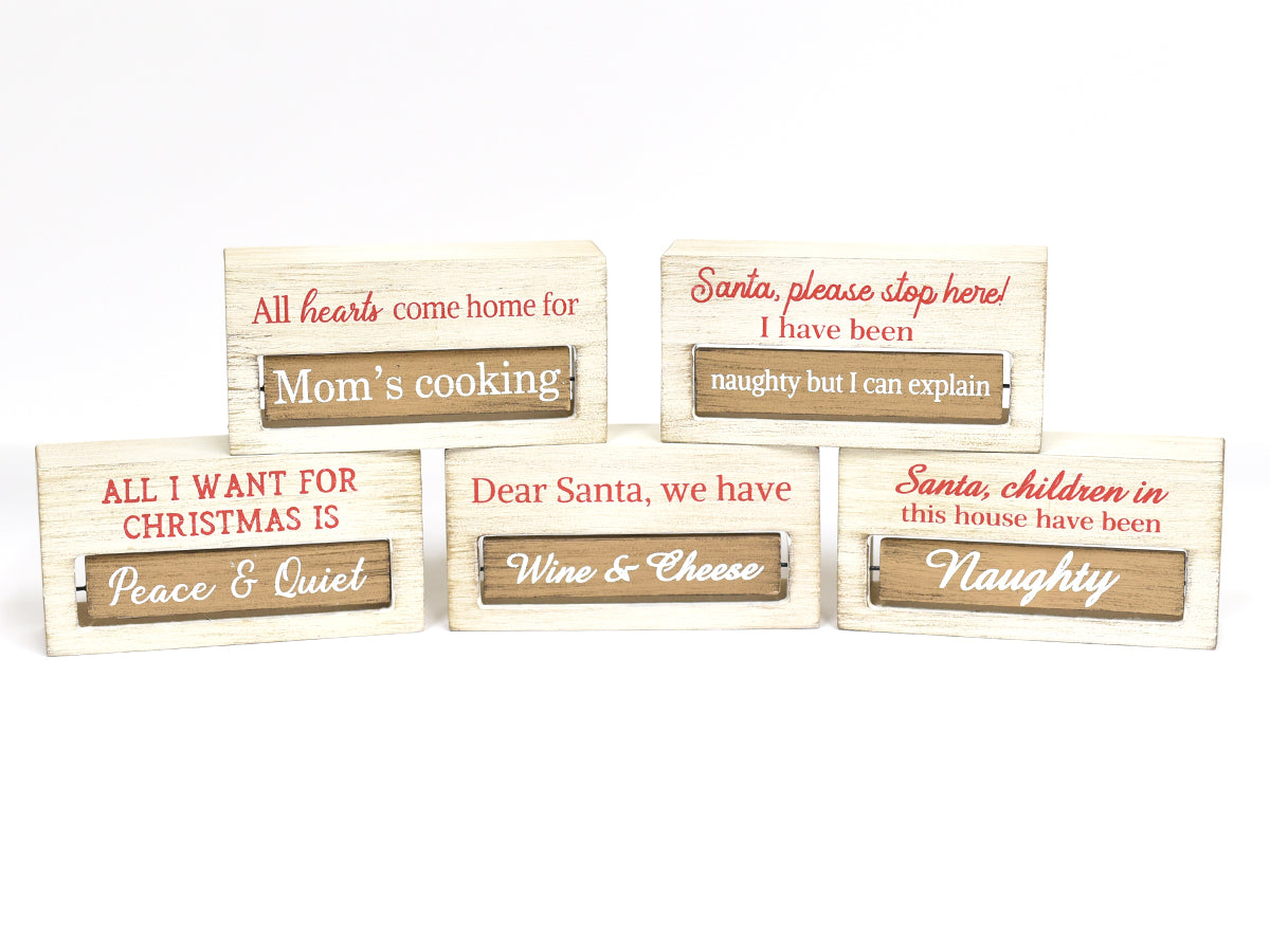 Holiday Flip Signs