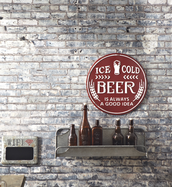 Metal Beer Sign