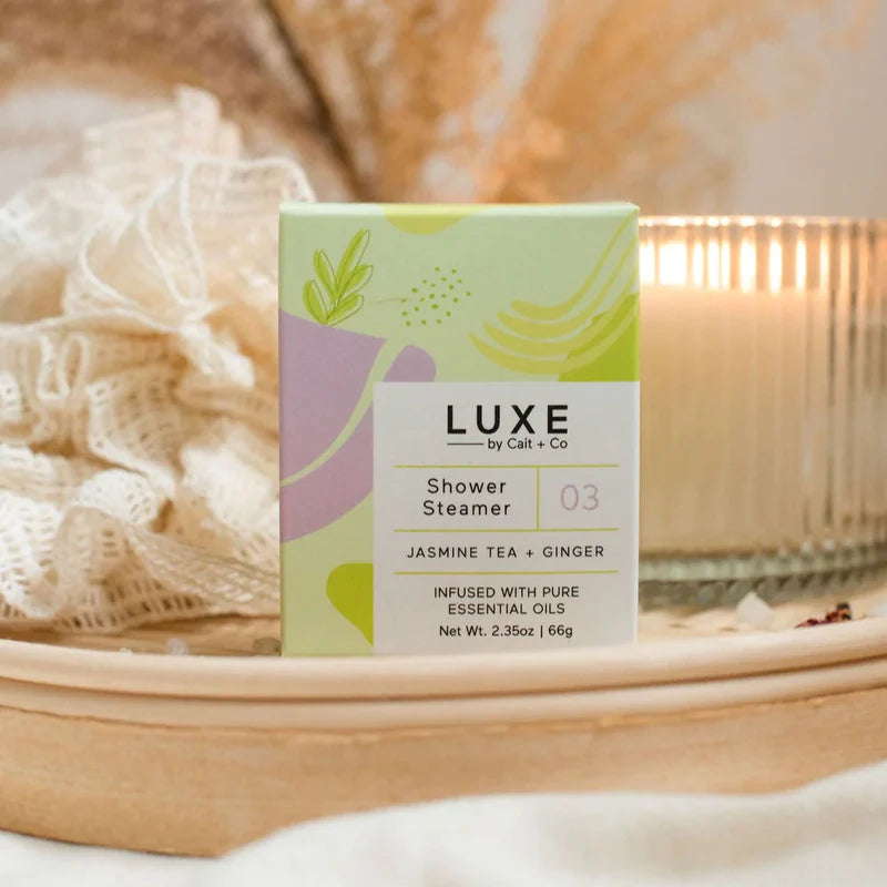 Cait & Co. Shower Steamer - Jasmine Tea and Ginger