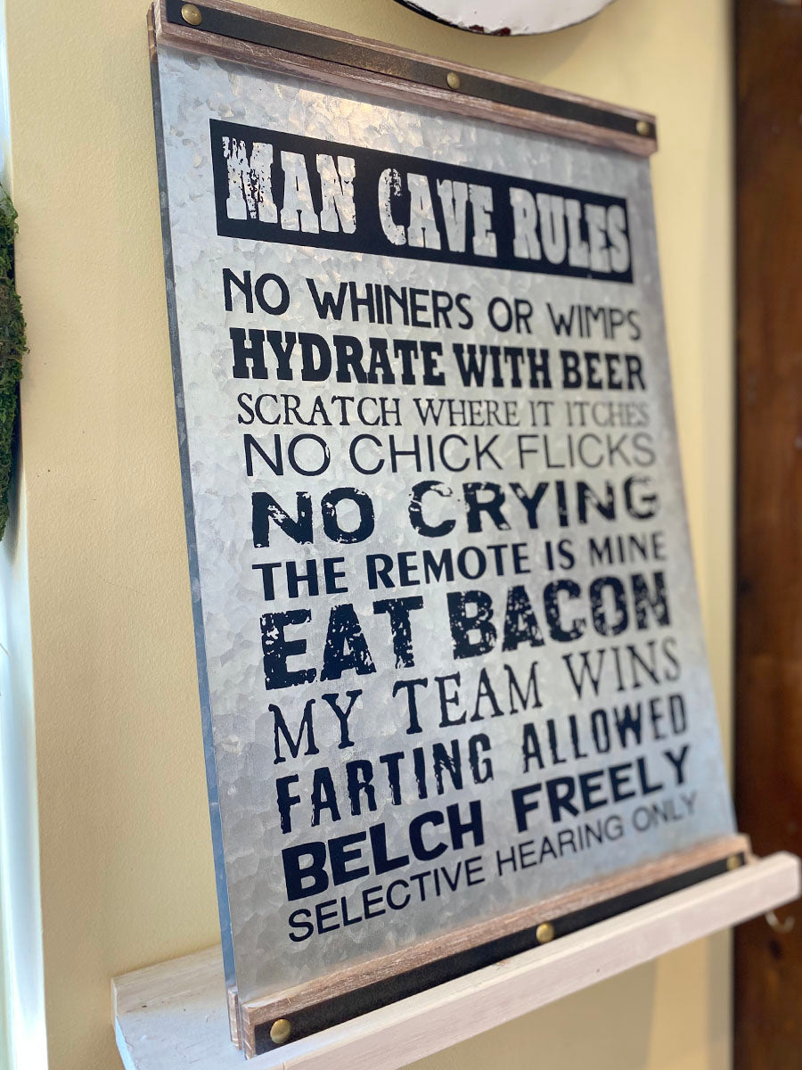 Man Cave Rules