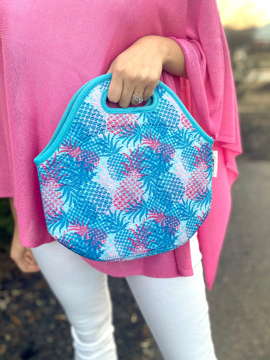 Neon Pineapple Tote