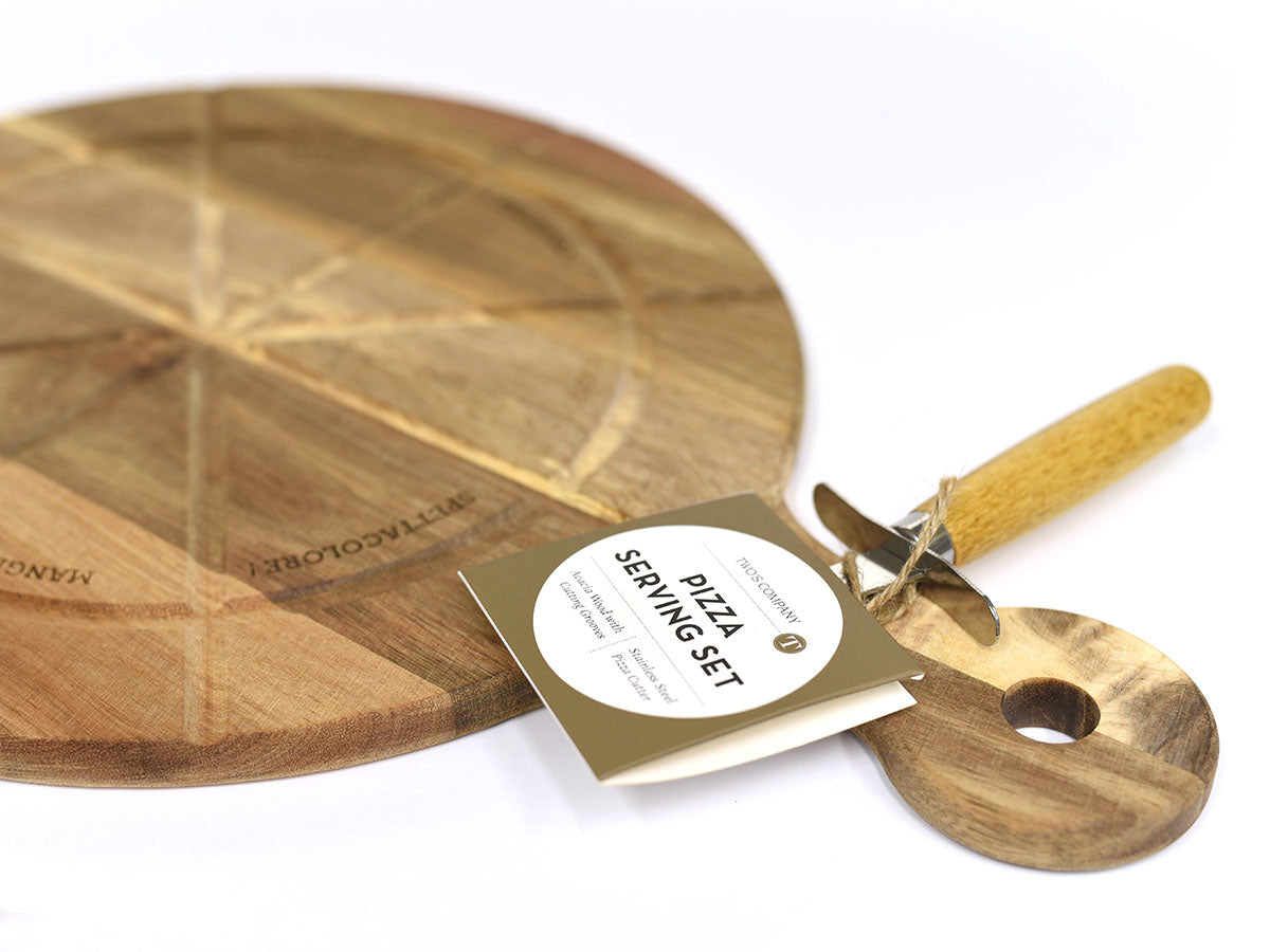Pizza Board and Snack Board