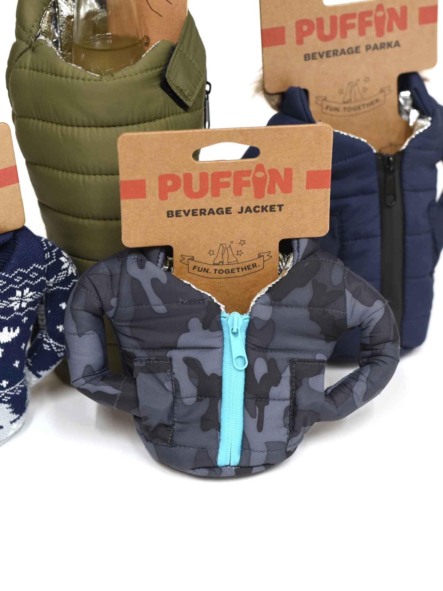 Puffin Beverage Koozies