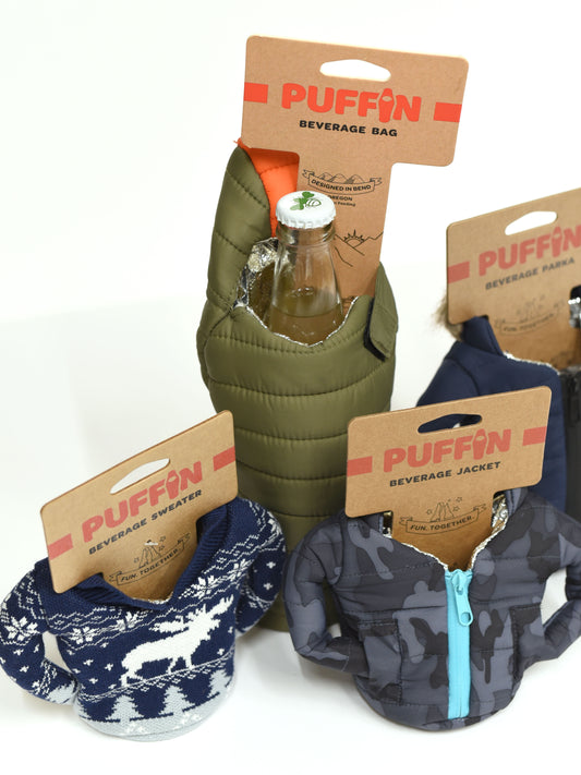 Puffin Beverage Koozies