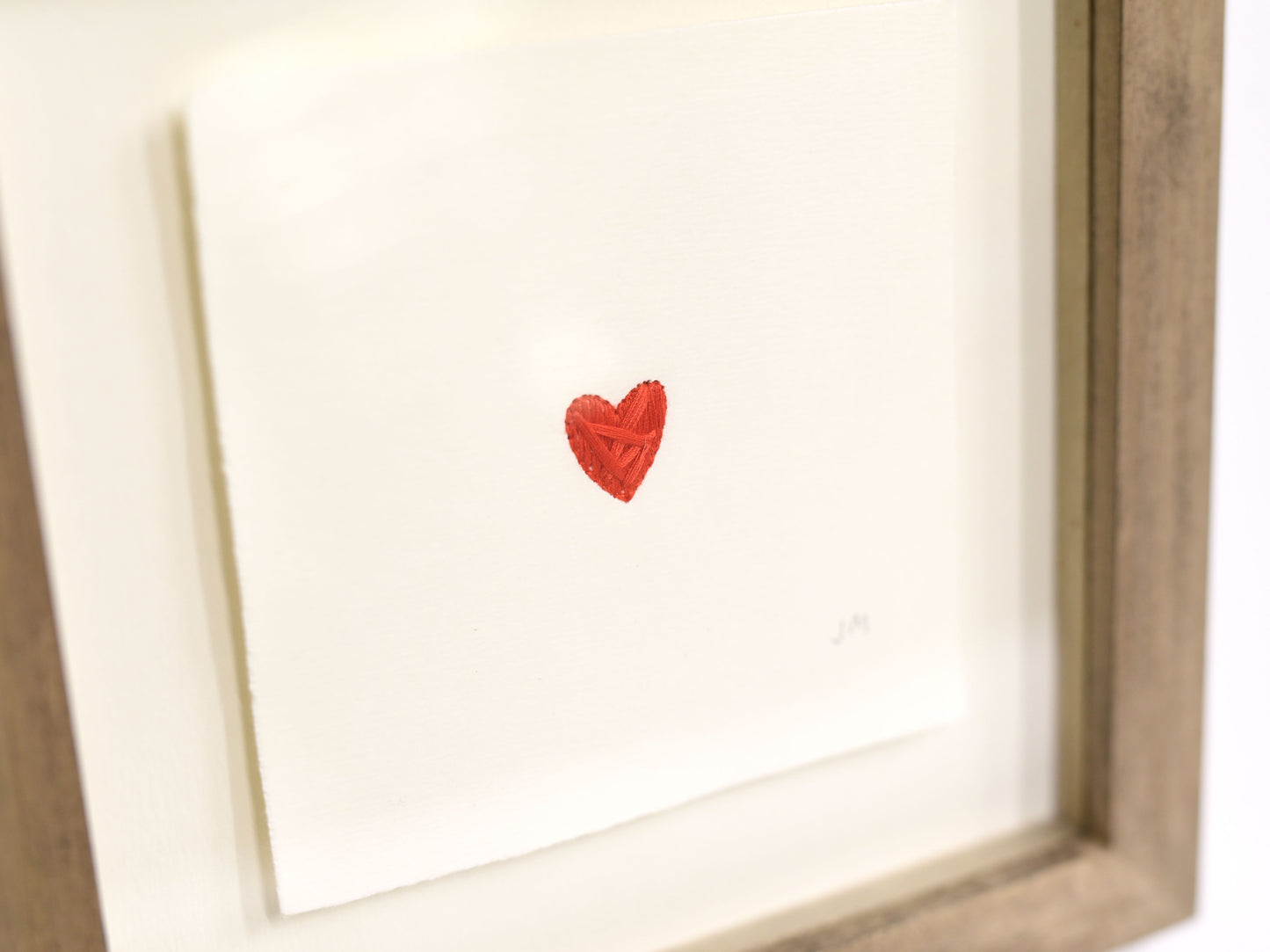 Stitched Art - Heart