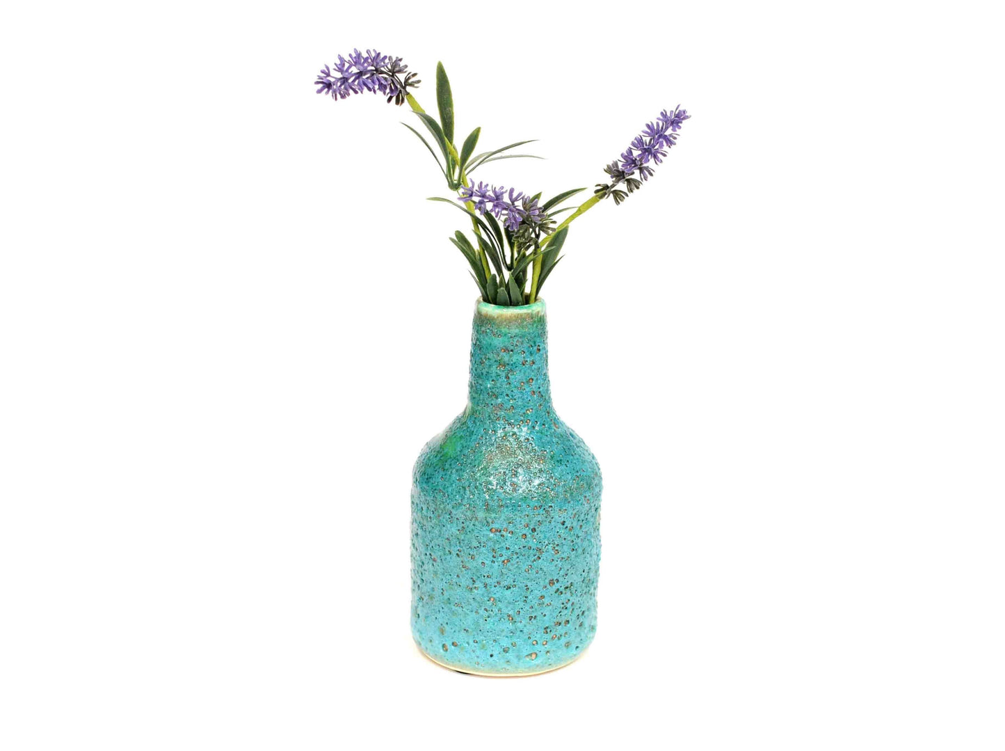 Teal Bud Vase