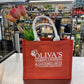 Oliva's Mini Canvas Tote - Jute Red