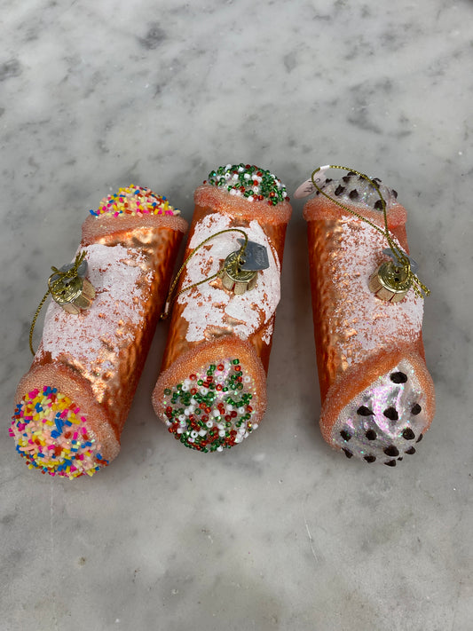 Cannoli Ornaments