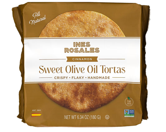 Ines Rosales Sweet Olive Oil Tortas - Cinnamon