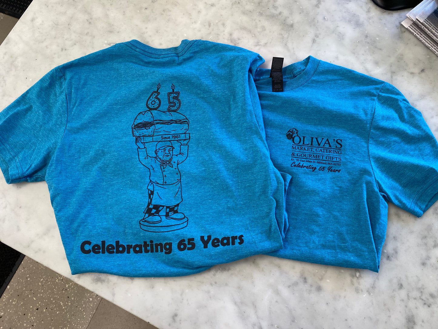 2026 Oliva's 65th Anniversary Shirt