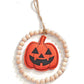 Beaded Pumpkin Hanger