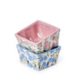 Hydrangea Print Berry Crate