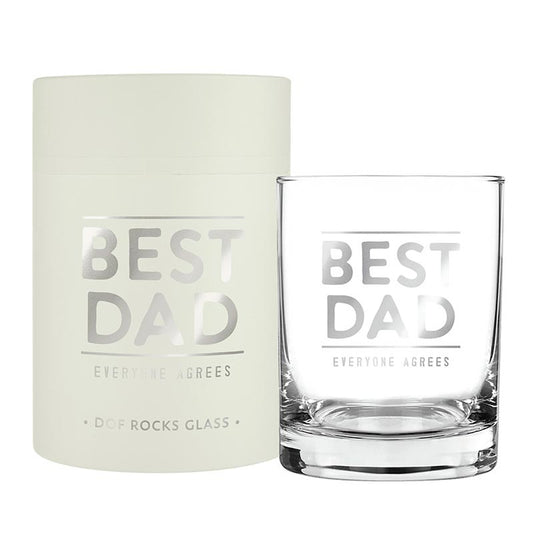 DOF Rocks Glass - Best Dad