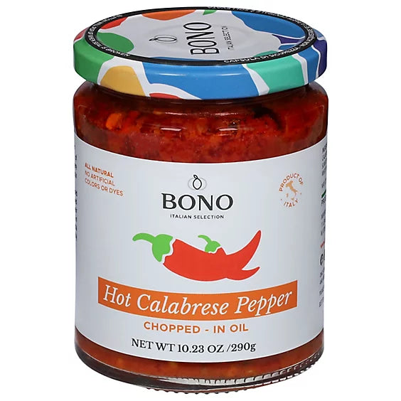 Bono-Chopped Hot Calabrese Peppers