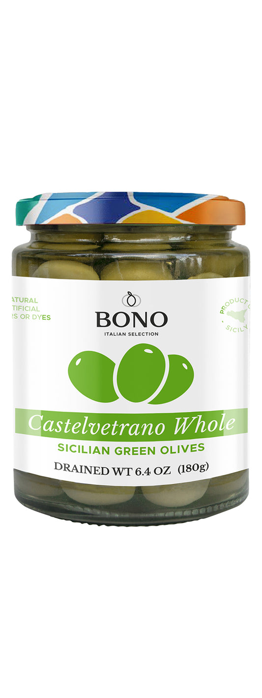 Bono-Sicilian Castelvetrano Whole Olives