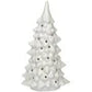 White Stoneware LED Tree