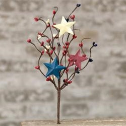 Americana Pip Pick w/White Stars