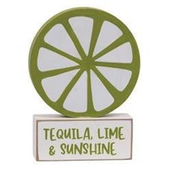 Lime on "Tequila, Lime & Sunshine" Sitter