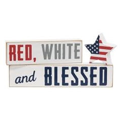Red, White and Blessed Blocks