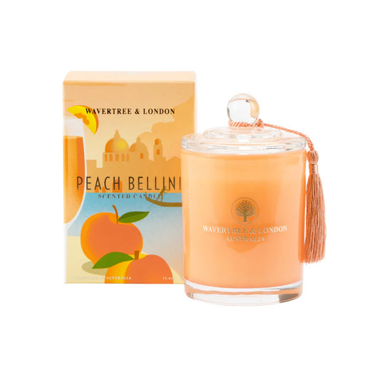 Wavertree & London - "Peach Bellini" Scented Candle