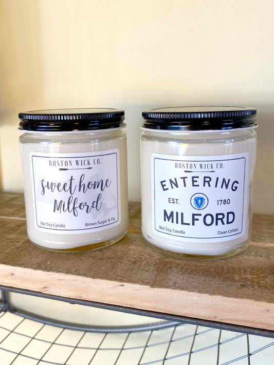Boston Wick - Milford Candles