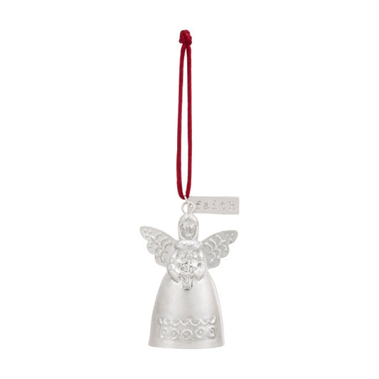 Mini Bell Angel Ornament