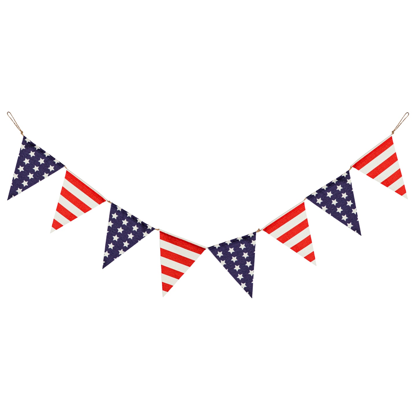 82" Fabric Patriotic Garland