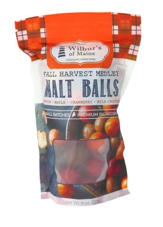 Wilbur's of Maine - Fall Harvest Medley Malt Balls